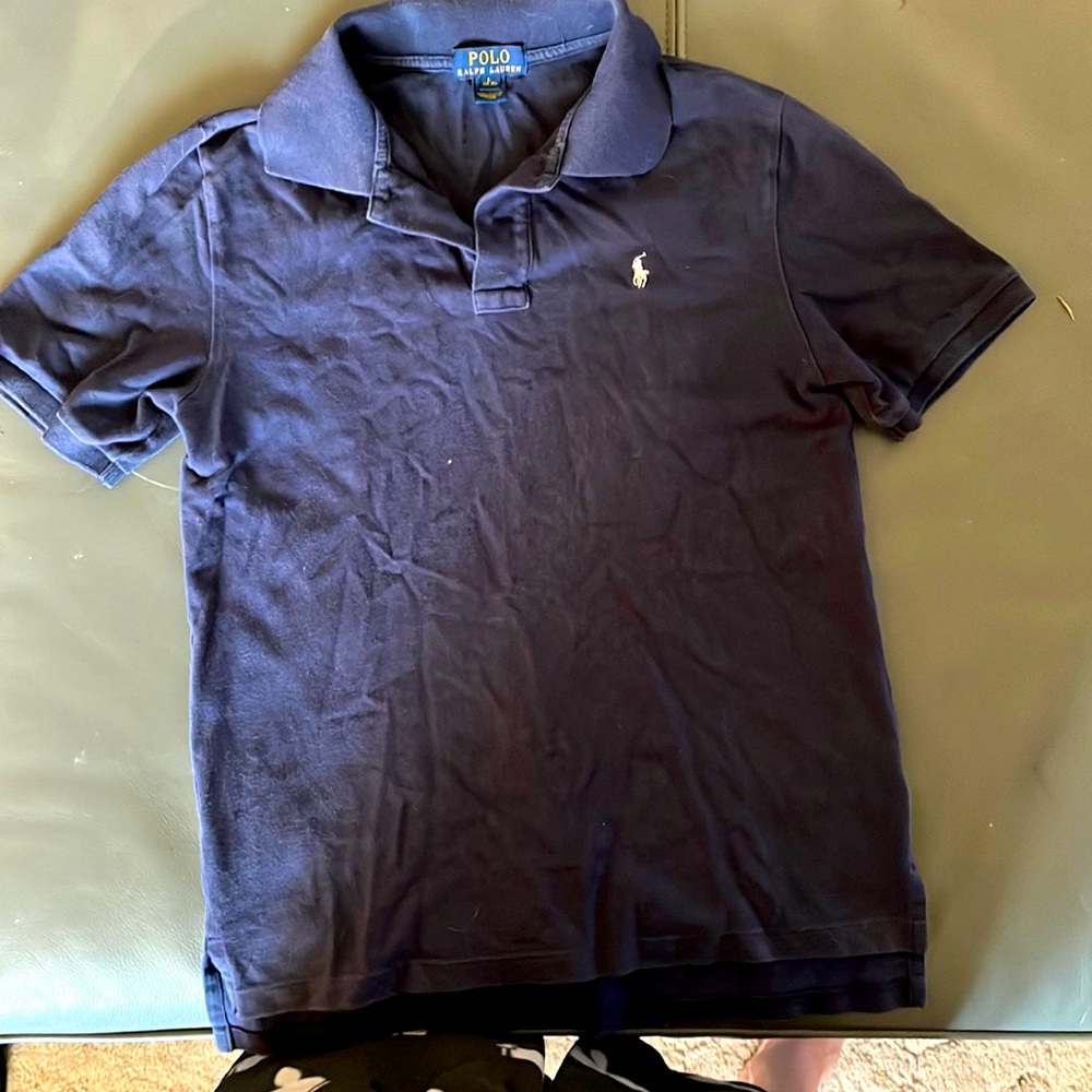 Blue polo